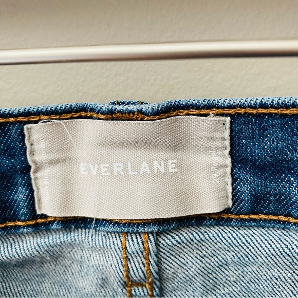 Everlane High Rise Denim Jeans Blue Sz 29 - Picture 5 of 13